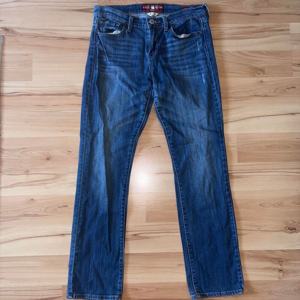 Lucky Brand Sofia Straight Ankle Blue Jeans size 8 / 29
